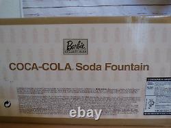 NEW UNOPENED Barbie Limited Edition 2000 Coca Cola Soda Fountain Play Set