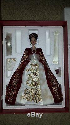 NEW w sleeve FABERGE IMPERIAL SPLENDOR BARBIE RED LIMITED EDITION Porcelain