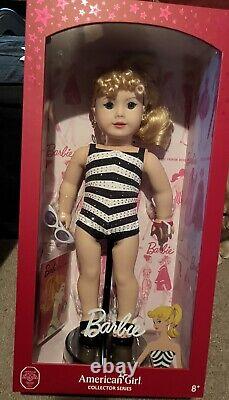 NIB AMERICAN GIRL BARBIE COLLECTOR 18 DOLL SWAROVSKI LIMITED EDITION In Hand