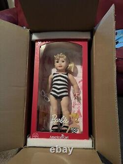 NIB AMERICAN GIRL BARBIE COLLECTOR 18 DOLL SWAROVSKI LIMITED EDITION In Hand