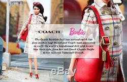 NIB COACH Barbie Designer Collection Gold Label Limited 2013 Barbie Doll