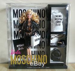 NRFB Limited Edition Blonde Moschino Barbie from a smoke, pet, & child free home