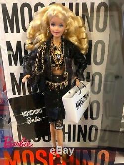 NRFB Limited Edition Blonde Moschino Barbie from a smoke, pet, & child free home