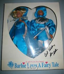 New Barbie Loves A Fairy Tale Convention Doll Signed Rare Limited Edition 1991