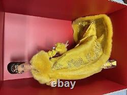 New Guo Pei Barbie Signature Doll Limited Edition Wearing Golden-Yellow Gown