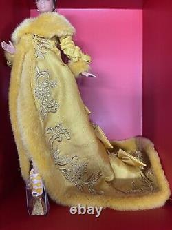 New Guo Pei Barbie Signature Doll Limited Edition Wearing Golden-Yellow Gown