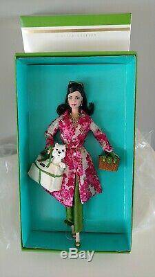 New KATE SPADE Mattel Barbie Doll Collectible 2003 Certificate Limited Edition