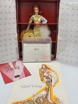 Nrfb Barbie Red Carpet Collection Bob Mackie Radiant Redhead Limited Edition