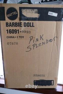 Pink Splendor Barbie Doll Limited Edition Mattel 1996 #16091 NIB withShipper