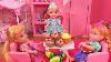 Playdate Elsa And Anna Toddlers Aurora Barbie