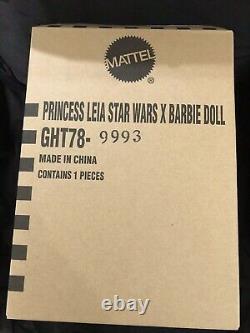 Princess Leia Barbie Doll X Star Wars Limited Edition Gold Label In Shipper