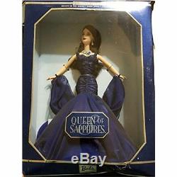 Queen Of Sapphires Barbie Royal Jewels Collection Limited Edition Free Shipping