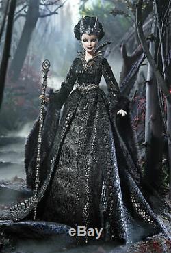 Queen of the Dark Forest Barbie Doll Gold Label NRFB Shipper Limited CJF32