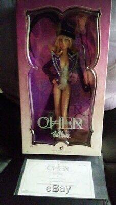 RARE CHER Barbie Blonde Ringmaster doll TOYS R US Limited Edition! PLATINUM
