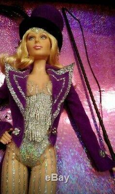 RARE CHER Barbie Blonde Ringmaster doll TOYS R US Limited Edition! PLATINUM