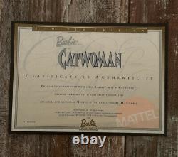 RARE Catwoman Batman Barbie Mattel + Marvel 2004 Limited Edition NEW In Box