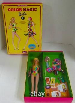 RARE Color Magic BLONDE Barbie Doll (Limited Edition)2004 Grant A Wish Mini C