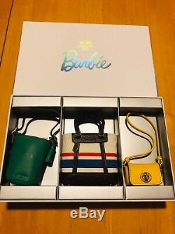 RARE Limited Edition Barbie Miniature Coach Purse Set Complete with Box