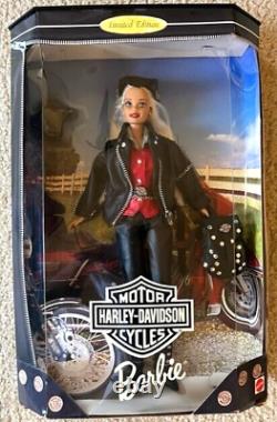 Rare! 1997 Harley-Davidson Barbie Limited Edition Unopened Box $188.88