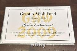 Rare 2009 BARBIE Golden Enchantment GAW Convention Silkstone ONLY 274 WORLD WIDE