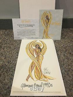Rare 90's Bob Mackie Solarisse Glamour Angel Limited Edition Doll