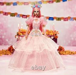 SHIPS TODAY? Barbie Dia De Los Muertos Pink Magnolia Doll 2023 Mattel Limited