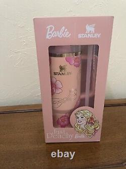 Stanley X Barbie Limited Edition'80S Peaches'n Cream 40oz Quencher SHIPS FAST