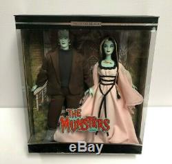 The Munsters BARBIE & KEN Dolls Limited Edition 2001 Mattel set priced to sell