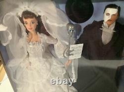 The Phantom of the Opera Barbie and Ken Gift Set FAO Schwarz Limited Edition NIB