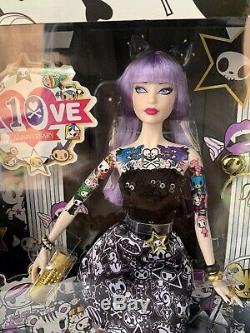 Tokidoki Barbie Doll PLATINUM LABEL 10th Anniversary Purple LIMITED RARE + GIFT