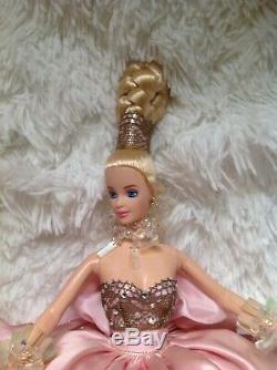 USED 1996 Limited Edition Pink Splendor Barbie Doll NRFB withShipper 16091