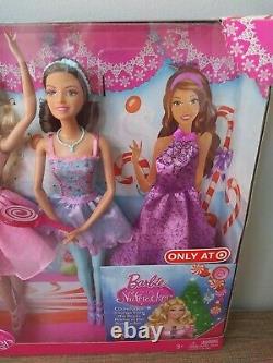 Ultra RARE Mattel Barbie Nutcracker 2014 Holiday Big Box Set Target Exc CHD08