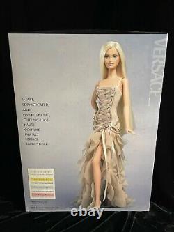 VERSACE 2004 Barbie Doll Gold Label Limited Edition Donatella Versace designer