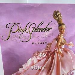 Vintage 1996 Pink Splendor Limited Edition Barbie Doll #16091 with Shipper Box