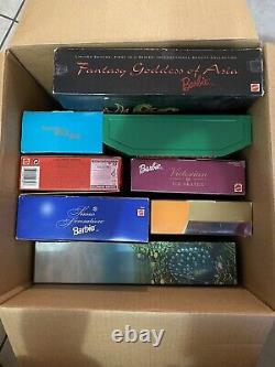 Vintage Barbie Doll Lot Of 8 Most Limited Editions 1997 To 2000 In Original Box