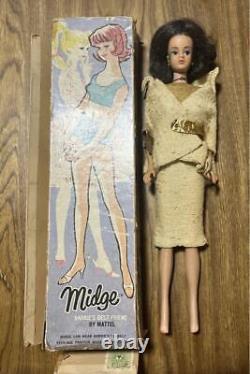 Vintage Barbie Doll New Midge Japan Limited Mattel 1962 USED