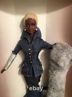 Vintage Barbie Indigo Obsession Doll Limited Edition By Byron Lars 2000