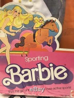 Vintage Barbie SPORTING BARBIELIVINGBODY # 9949 1977 ITALY limited dead stock