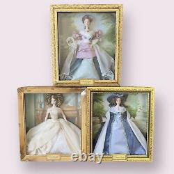 Vintage Barbie The Portrait Collection 3 Doll Complete Set Camille Emma Isabelle
