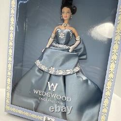 WEDGWOOD ENGLAND 1759 Barbie Doll Blue Dress Mattel #25641 Limited VTG 1999 -NEW