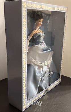 Wedgwood England 1759 Barbie Doll Limited Edition Blue Dress 1999 Mattel 25641