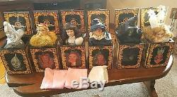 Wizard of Oz 50th anniversary limited edition musical jack-in-the-box Lot of 6