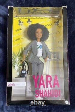 Yara Shahidi Doll Barbie Signature 2020 LIMITED EDITION Vote Shero Made to Move