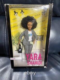 Yara Shahidi Doll Barbie Signature 2020 LIMITED EDITION Vote Shero Made to Move