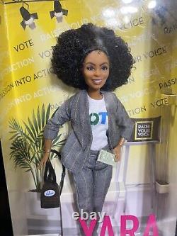 Yara Shahidi Doll Barbie Signature 2020 LIMITED EDITION Vote Shero Made to Move