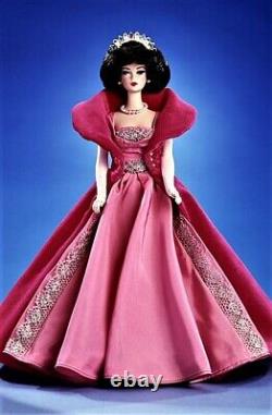 1990 Sophistiqué Lady Barbie Reproduction 1965 Porcelaine Doll Mattel 5313