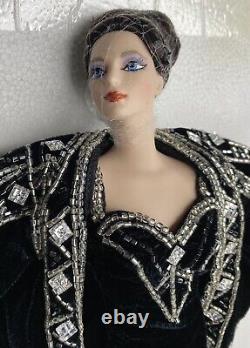 1996 Barbie Erte Stardust Porcelaine Doll Limited Edition 2ème De La Série Nib