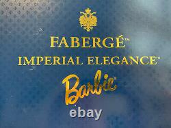 1998 Faberge Imperial Elegance Barbie Doll Avec Box Paperwork Edition Limitée