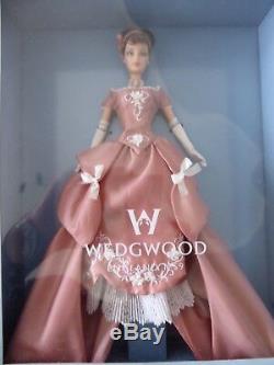 1999 Édition Limitée Wedgwood Poupée Barbie England 1759 Mattel 50823 Nouveau