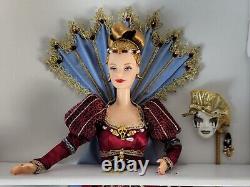 1999 Masquerade Gala Opulence Vénitienne Barbie Doll Edition Limitée Nib Nrfb